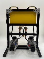 Rear view of the Foam Titan professional spray machine
