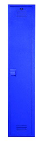 Bradley LK1212601HV-202 Locker 12in.W 12in.D 60in.H 1-Tier, Standard Lockers