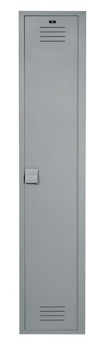 Bradley LK1212721HV-203 Locker 12in.W 12in.D 72in.H- 1-Tier, Standard Lockers