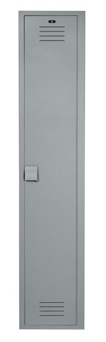 Bradley LK1518721HV-247 Locker 15in.W 18in.D 72in.H- 1-Tier, Standard Lockers