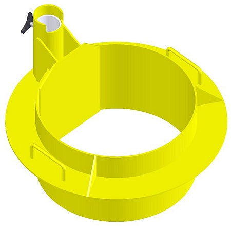 Miller DuraHoist Manhole Collar, Confined Space Aluminum Tripod