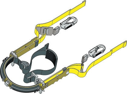 Miller Honeywell 7700A/YL/GP-1 StopFall Fall Restraint Device, Fall Protection