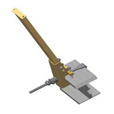 Miller Skygrip SGS36 Stanchion with Large Base System Component, Horizontal Lifelines, additional view 2