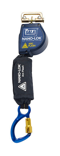 3M DBI SALA DBI/SALA 3101530 Nano-Lok Arc Flash Quick Connect Self Retracting Lifeline, Self-retracting Lifelines
