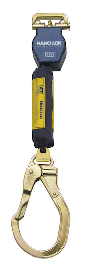 3M DBI SALA DBI/SALA 3101344 Nano-Lok Quick Connect Self Retracting Lifeline - Web, Self-retracting Lifelines