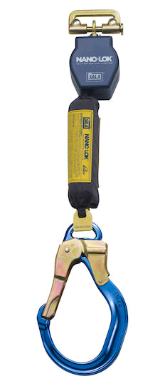 3M DBI SALA DBI/SALA 3101468 Nano-Lok Quick Connect Self Retracting Lifeline - Web, Self-retracting Lifelines