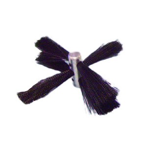 Nikro Industries Inc. Nikro 860262 8" Round Nylon Brush, Nylon Brushes
