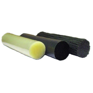 Nikro Industries Inc. Nikro 4NYLON Replacement Brushes Fiber Fill Hank Medium Nylon 48 inch, Nylon Brushes