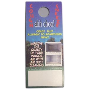 Nikro Industries Inc. Nikro 860439 - Door Knob Hangers Achoo (Pack Of 250), Air Duct Cleaning Equipment & Supplies