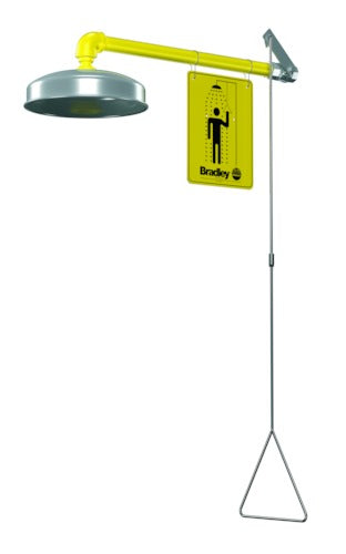 Bradley S19-120ABF Horizontal Supply-Barrier Free, Drench Shower