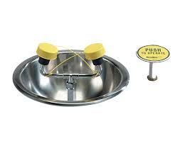 Bradley S19-260 Deck-Mounted Eye/Face Wash Fixture, Eyewash