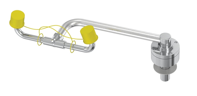 Bradley S19-270C Universal Mounted Swing Activated Eye Wash Fixture, Eyewash