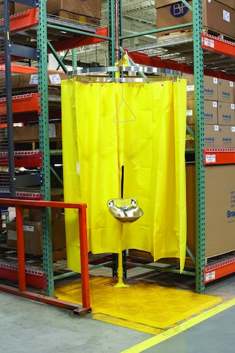 Bradley S19-330 Privacy Curtain For Emergency Shower Station, Safety Part or Accessory