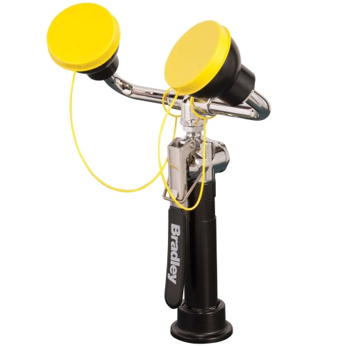 Bradley S19-465EFW Deck Mounted Hand Held Spray Hose With Dual Sprayhead, Safety Part or Accessory