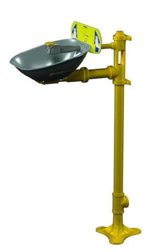 Bradley S19214B Halo Emergency Eyewash Station Stainless Steel Bowl