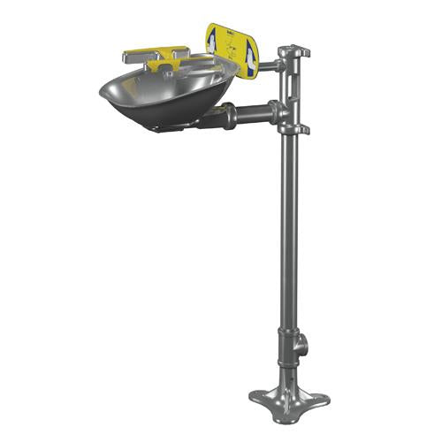 Bradley S19214BSS Halo Emergency Eye Face Wash & Bowl Stainless Steel, Eyewash