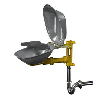 Bradley S19224DCRPT Halo Eye Face Wash Station Tailpiece & P-Trap, Eyewash