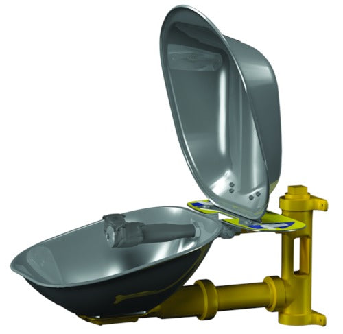 Bradley S19224DCZ Eyewash, Stainless Steel Bowl & Dust Cover