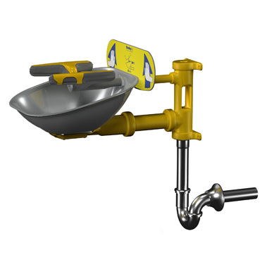 Bradley S19224TPT Halo Eye Face Wash Station Tailpiece & P-Trap, Eyewash