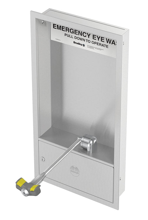 Bradley S19284HB Barrier Free Cabinet Mounted Eyewash