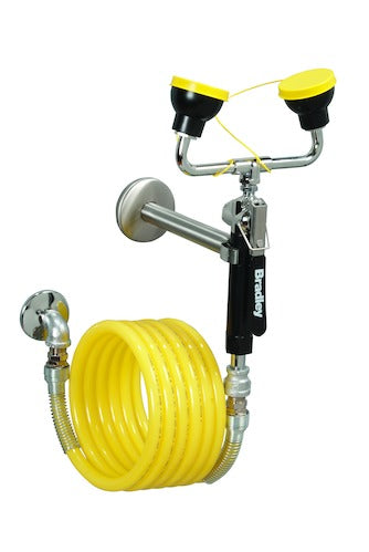 Bradley S1944011ABC Dual Purpose Stationary or Removable Eye/Face Wash, Safety Part or Accessory