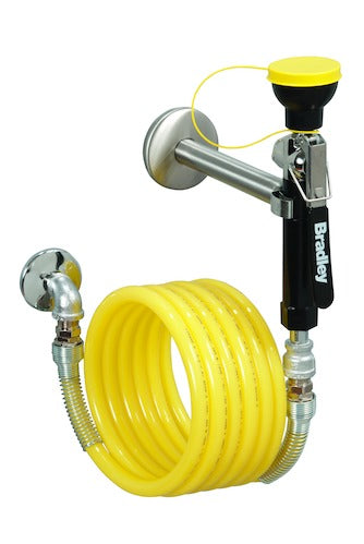 Bradley S1944011CBC Wall-Mounted Hand-Held Hose Spray, Safety Part or Accessory