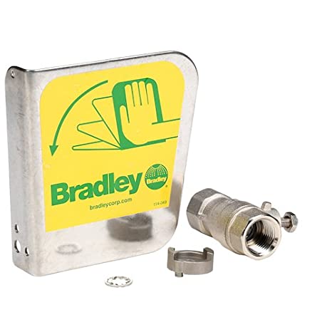 Bradley S30-070 1/2 in Ball Valve/SS Handle Kit, Service Part