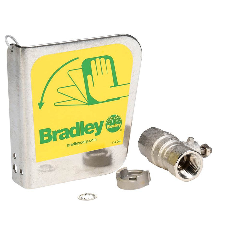 Bradley S30-072 1/2in.Ball Valve/Dust Cover Handle, Service Part