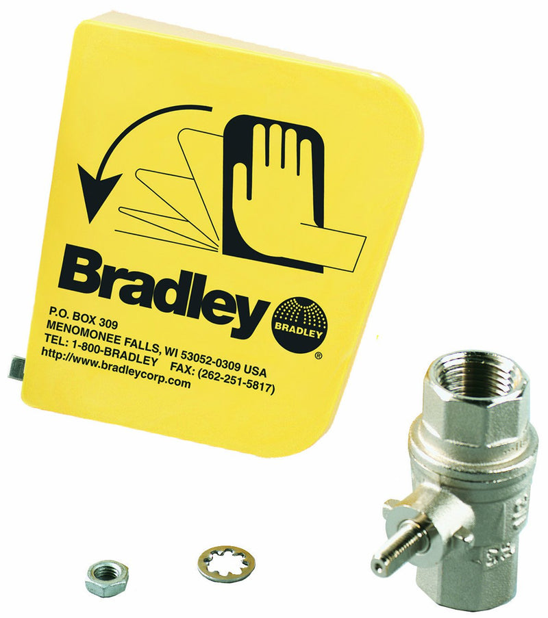 Bradley S45-122 1/2" Ball Valve/Plastic Handle PPK, Service Part