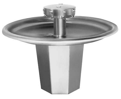 Bradley S93-678 Washfountain Sentry SS 54in-Circular, Washfountains