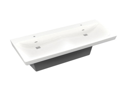 Bradley S93-729 ELX 2-station Glacier Color Bowl, Handwashing Stations