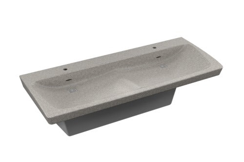 Bradley S93-731 ELX 2-station Empire Gray Bowl, Handwashing Stations