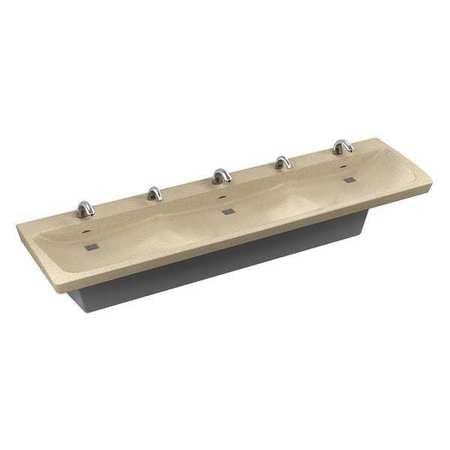Bradley S93-739 ELX 3-station Sandtrap Color Bowl, Handwashing Stations