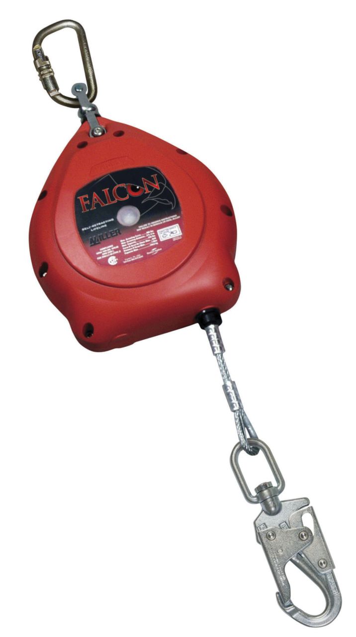 Miller MP30G-Z7/30FT Falcon Galvanized Self Retracting Lifeline, Self-Retracting Lifeline