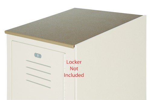 Bradley ST1845-200 Slope Top Kit for 3 Lockers, Slope Tops