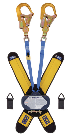 3M DBI SALA DBI/SALA 3102005 Talon Twin-Leg Quick Connect Self Retracting Lifeline - Web, Self-retracting Lifelines