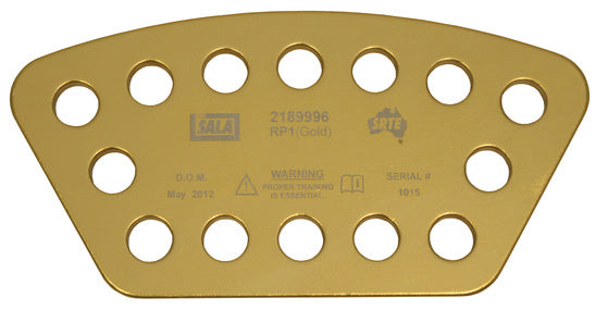 3M DBI SALA DBI/SALA 2189996 Tetra Rigging Plate, Rescue & Descent Devices