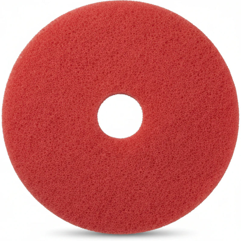 General Floorcraft 710223 23” Red Cleaning/Buffing Pads 5/cs, Floor Polishers & Buffers