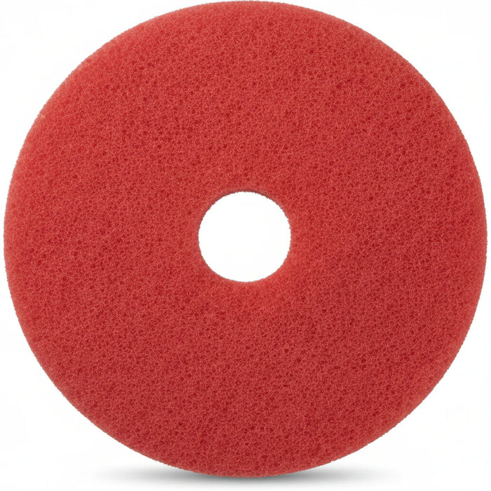 General Floorcraft 710223 23” Red Cleaning/Buffing Pads 5/cs, Floor Polishers & Buffers