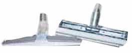 Nikro Industries Inc. Nikro 862135 2'' x 20'' Squeegee & Brush Combo Tool with Wand, Vacuum Tools and Attachments