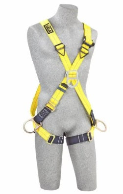 3M DBI-SALA 1103253 Delta Cross-Over Style Positioning/Climbing Harness, X-Small