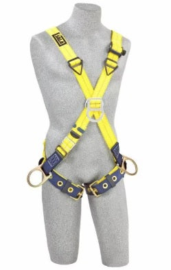 3M DBI-SALA 1103379 Delta Cross-Over Style Positioning/Climbing Harness, Large