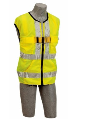 3M DBI SALA 3M DBI-SALA 1107419 Delta Vest Hi-Vis Reflective Workvest Harness, Small, Full Body Harnesses
