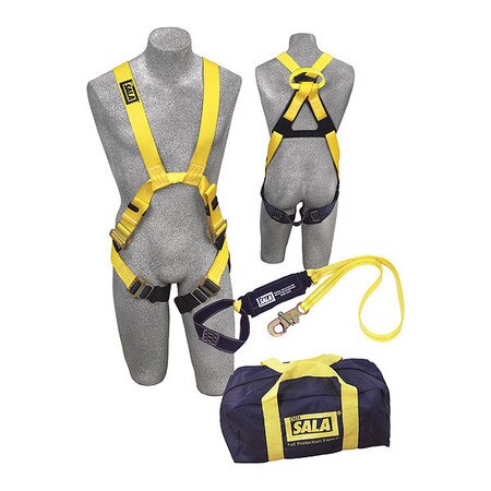 3M DBI SALA 3M DBI-SALA 1150918 Utility Arc Flash Fall Protection Kit, Harness, Lanyard, 2X, 6 ft