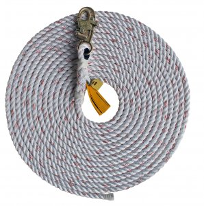 3M DBI SALA 3M DBI-SALA 1202891 Rope Lifeline with 2 Snap Hooks, Vertical Lifelines