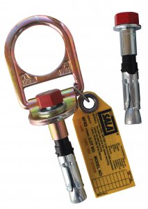 3M DBI SALA 3M DBI-SALA 2104563 Concrete D-ring Anchor, 1 Extra Bolt, Anchorage Connectors