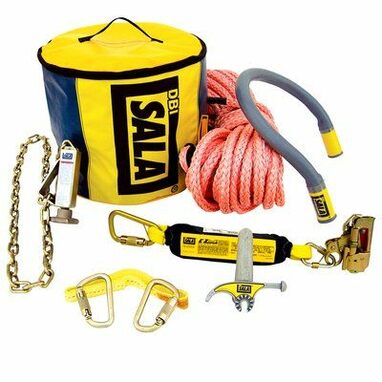 3M DBI SALA 3M DBI-SALA 2104801 Saflok Wood Pole Remote Anchoring System, Anchorage Connectors