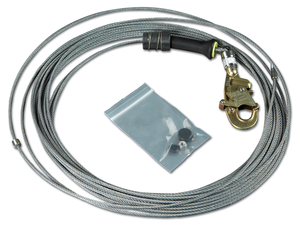3M DBI SALA 3M DBI-SALA 3900112 Sealed-Blok Galvanised Cable Assembly with Hook