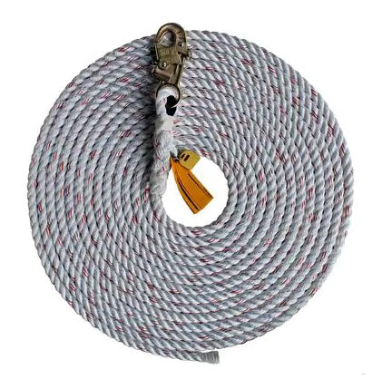 3M DBI SALA 3M DBI-SALA 1202790 Rope Lifeline with 2 Snap Hooks, Vertical Lifeline