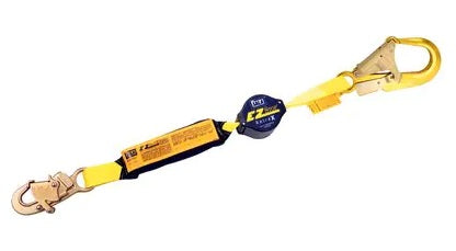 3M DBI SALA 3M DBI-SALA 1241462 EZ-Stop Retractable Web Shock-Absorbing Lanyard, 6 ft, Energy-absorbing Lanyards
